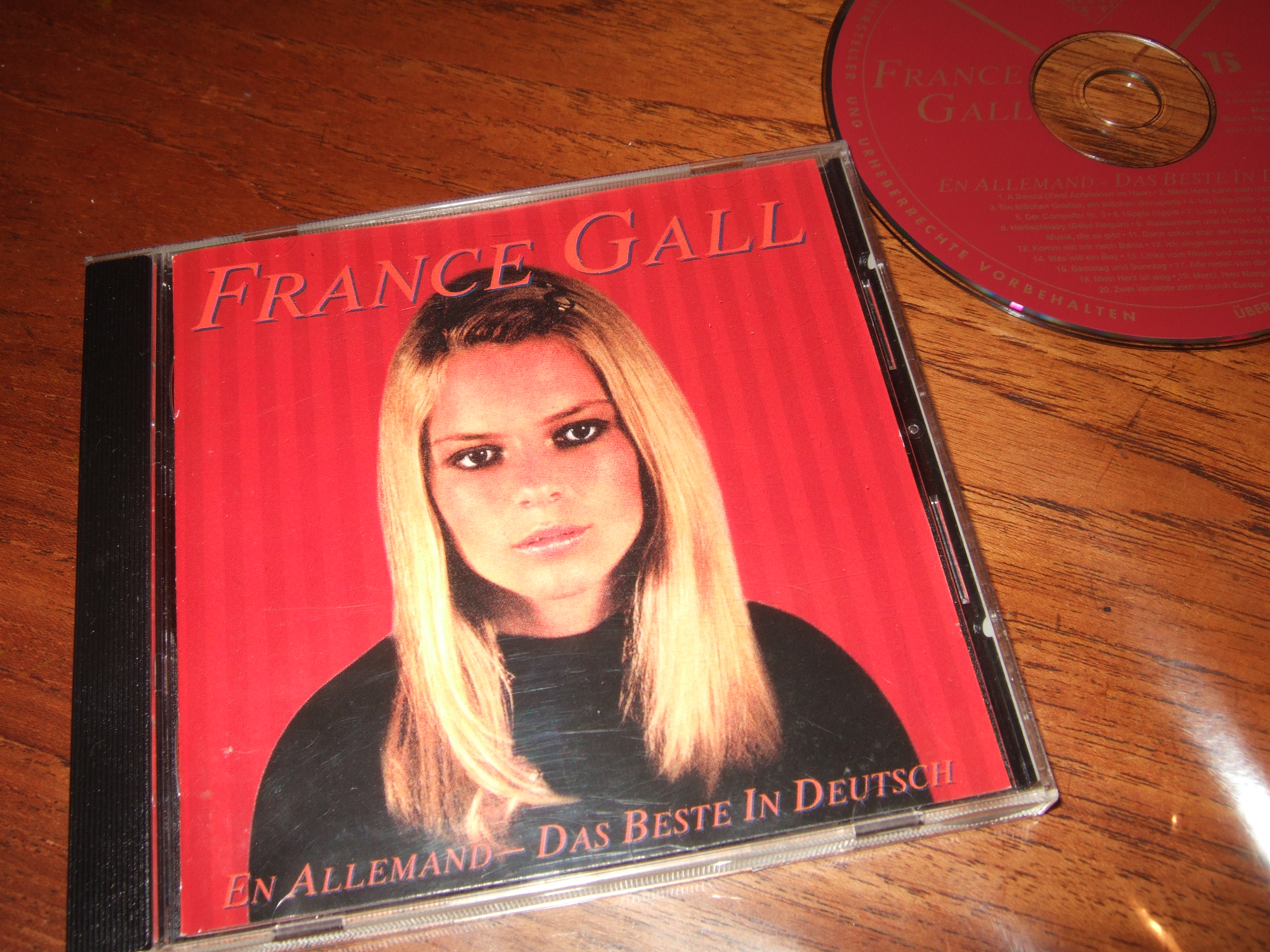 FRANCE GALL DAS BEATE IN DEUTSCH フランス・ギャルのドイツ語盤